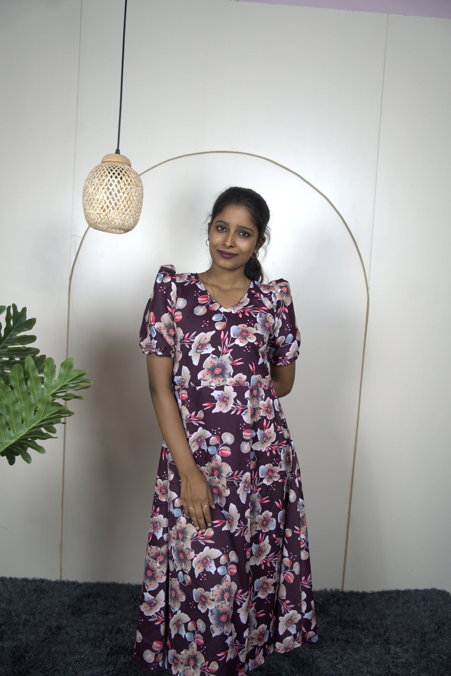 Floral Delta Premium Maxi Dress