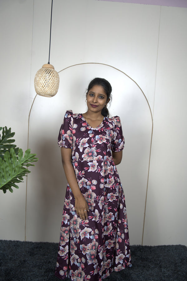 Floral Delta Premium Maxi Dress