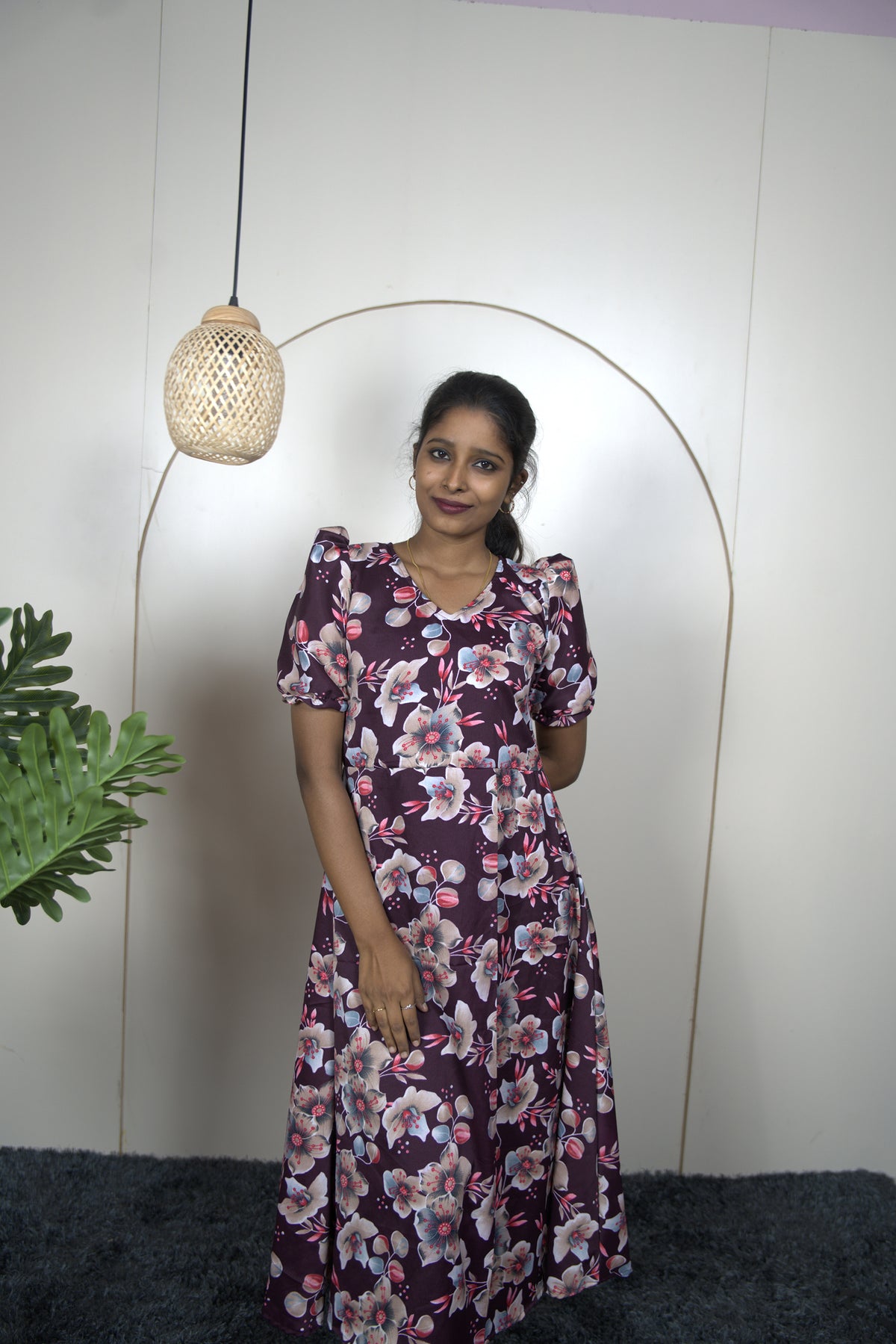 Floral Delta Premium Maxi Dress