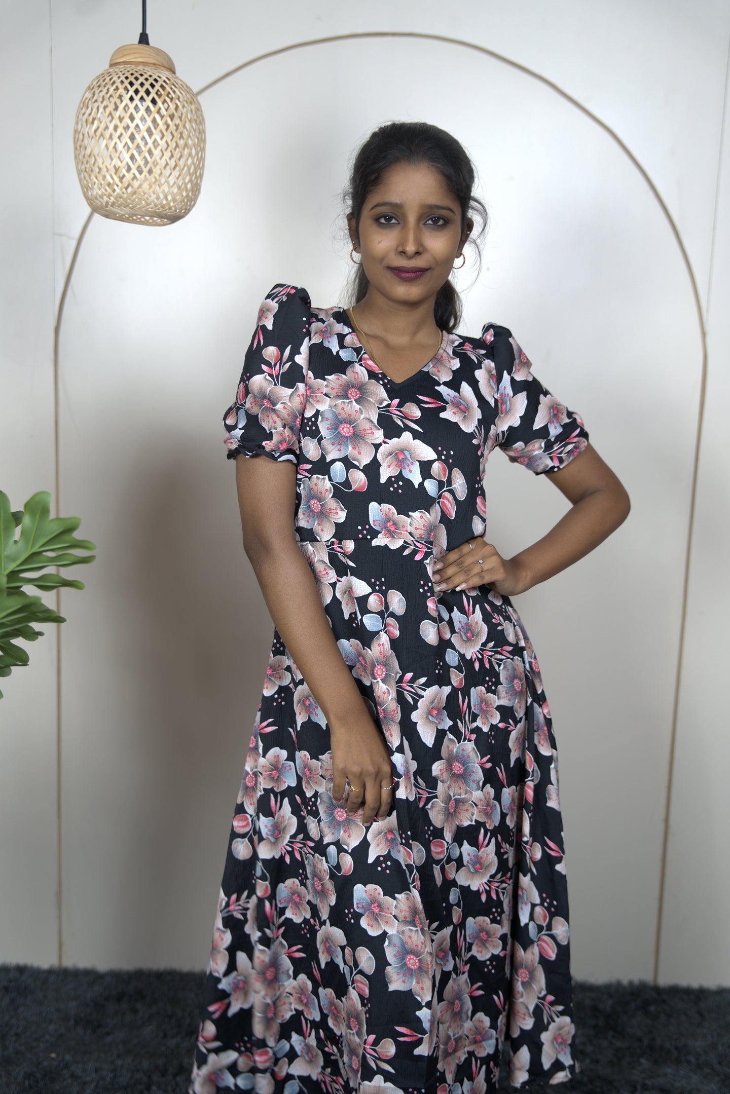 Floral Delta Premium Maxi Dress