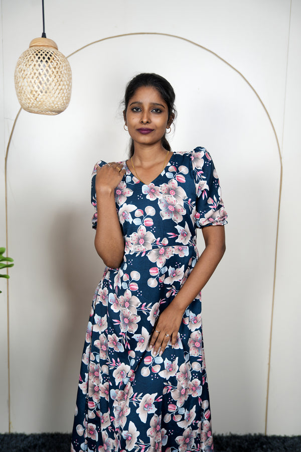 Floral Delta Premium Maxi Dress