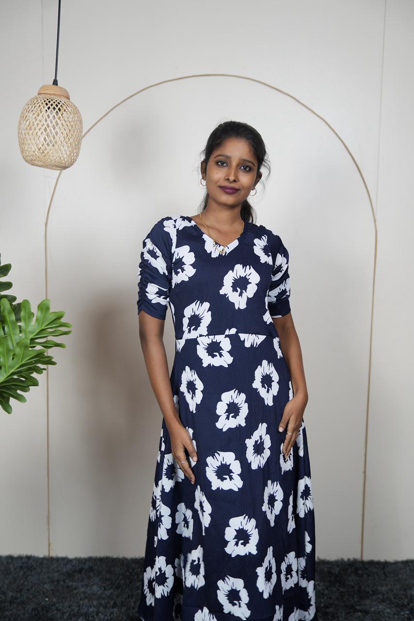 Bold Floral Delta Premium Maxi Dress